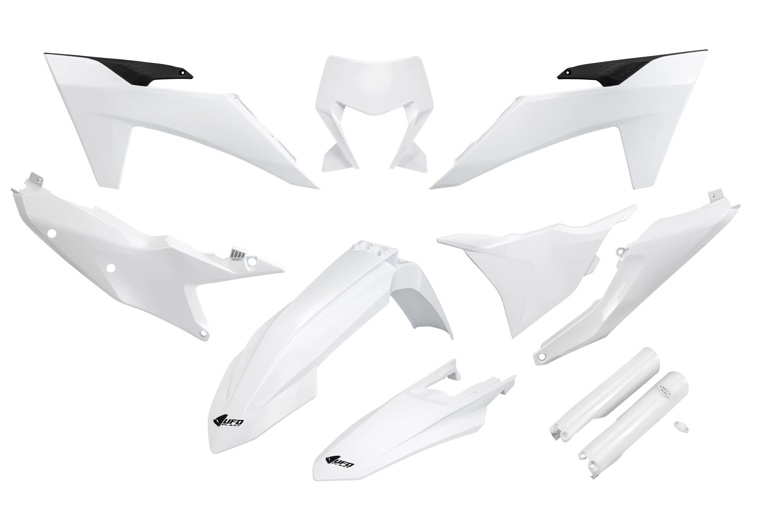 Kit Plasticos UFO KTM EXC/EXC-F White